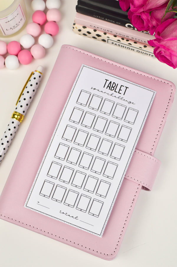 Tablet Spaarchallenge
