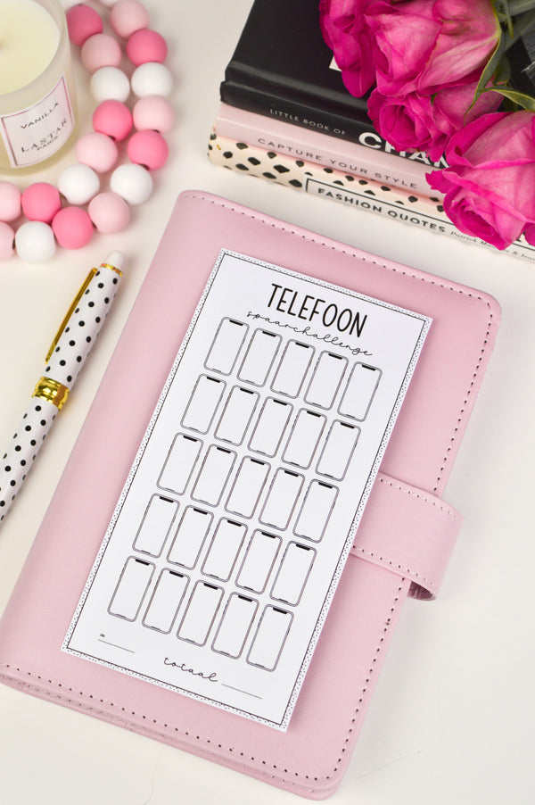 Telefoon Spaarchallenge